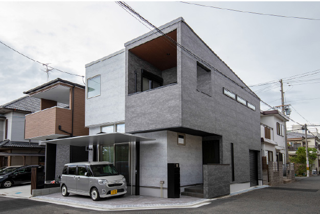 新築実例「光る設計の工夫！高さの変化で、より快適に暮らせる家。」
